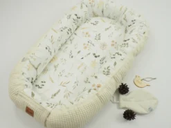 Babynestchen Waffel Natural Boho