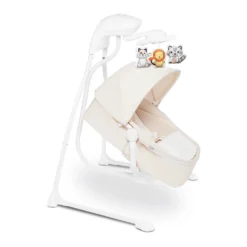 Lionelo Henny Baby Wippe Babyschaukel Elektrisch Mit Liegefunktion 10 Melodien Karussell Moskitonetz Weiß -Babyprodukte Geschäft e180860de25f3eb8ef8d90735179aa7e