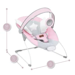 Babywippe Baby Schaukelstuhl Mit 5 Schwingungsamplituden Musik Timing Und Bluetoothfunktion Momi TULI -Babyprodukte Geschäft e38fa469932ca487e04edf510d95e436