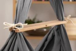 Federwiege Für Babys Inkl. Hängematte & Feder | Pflegeleicht | Anthrazit -Babyprodukte Geschäft e3c6f263954fd9b0dc16ae3277eb6a41