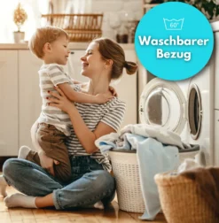 Alavya Home® Kindermatratze 80 X 160 Cm COZY Mit Bettlaken Kaltschaummatratze 160x80 Weiß - Inkl. Spannbettlaken -Babyprodukte Geschäft e3d447cdf4a88103e391c4f9c488311b