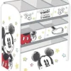 Disney Familie24 Holz Spielzeugregal Micky Maus Jungenregal Kinderregal Organizer Mickey Mouse