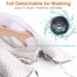 Topchances Kuschelnest Babynest Multifunktionales Nest Für Babys Säuglinge Reisebett, 100% Baumwolle Bionic Bett, Für 0-24 Monate Baby Und Säuglinge (Grau/Elefant) -Babyprodukte Geschäft e48a3cdee95c5d4abd32842e4d6a8bf9