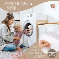 Alcube® Kindermatratze 80 X 160 Cm Für Kinderbett Hausbett Kaltschaummatratze 160x80 Weiß - Mit Spannbettlaken -Babyprodukte Geschäft e547b6ede0f7156338cf456363ae0884