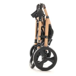 Pixini Kinderwagen Kalani 2in1 Schwarz / Gold (inkl. Regenplane Und Wickeltasche) -Babyprodukte Geschäft e65399a7e93d3cd5f4709507fbbed0de