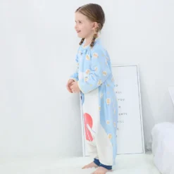 Topchances Baby Schlafsack Neugeboren Winter Leichter Langarm Kinderschlafsack Flanell Cartoon Schlafsack Mit Beinen Outdoor Camping Jungen Mädchen 1-7 Jahre Alt,Hellblau,L -Babyprodukte Geschäft e972e52e9f53f25e2fbbfd5755911e6b