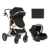 Kinderwagen 3 In 1 Set Mit Babyschale Darling 0-15kg