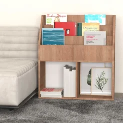 VidaXL Kinder-Bücherregal Sonoma-Eiche 71x30x78,5 Cm Holzwerkstoff 10 VidaXL Kinder-Bücherregal Sonoma-Eiche 71x30x78,5 Cm Holzwerkstoff -Babyprodukte Geschäft ea44d72f0c115d400f6fe800a8ccc7f3