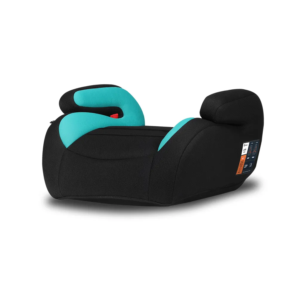 Lionelo Lars Kindersitz Autokindersitz Autositz 15-36kg Sitzerhöhung Türkis-Blau 3 Lionelo Lars Kindersitz Autokindersitz Autositz 15-36kg Sitzerhöhung Türkis-Blau – Bild 3