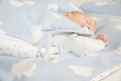 Roba Schlafsack, 90cm, Ganzjahres Babyschlafsack, Atmungsaktive Baumwolle, 'Kleine Wolke Blau' -Babyprodukte Geschäft ebef033ecb72db1172ad438596754550