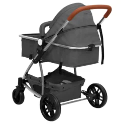 VidaXL 2-in-1-Kinderwagen Dunkelgrau Aluminium 17 VidaXL 2-in-1-Kinderwagen Dunkelgrau Aluminium -Babyprodukte Geschäft ec44e2bf96963954095ad99e88f82c26