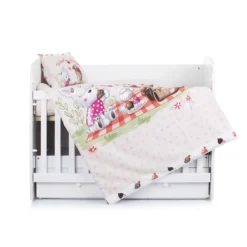 Chipolino 5-teiliges Bettwäsche Set, Decke 95 X 125 Cm Kissen 35 X 45 Cm Rosa -Babyprodukte Geschäft ed6f509dfa042a4d18568ca2d9a40711