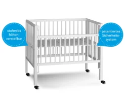 TiSsi Kinderbett MAXI Boxspring 95x56x96 Cm Weiß -Babyprodukte Geschäft edcc2bd096474610c204fa1093f4597d