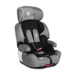 Lorelli Kindersitz Iris Isofix Gruppe 1/2/3 (9 - 36kg) Boostersitz Weiche Kissen Grau/schwarz -Babyprodukte Geschäft eee29a10e8401a4935d013ecf1e54aa6