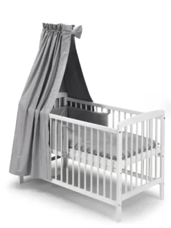 KOKO Babybett Kinderbett Beistellbett JULIA Komplettausstattung 0925-SR