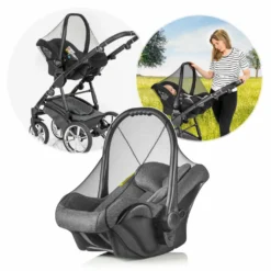Reer BiteSafe Insektenschutz Für Babyschale, Moskitonetz, Mückennetz, Fliegennetz, Polyester, Schwarz, 87011 -Babyprodukte Geschäft f1c502759ea0ddffa133afbb9f4a3217