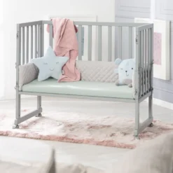 Roba Spannbettlaken Für Wiegenmatratzen 40 X 90 Cm Und 45 X 90 Cm, Single Jersey, 100 % Baumwolle, Frosty Green -Babyprodukte Geschäft f2125b4915d99418a0836f048bc46ffc