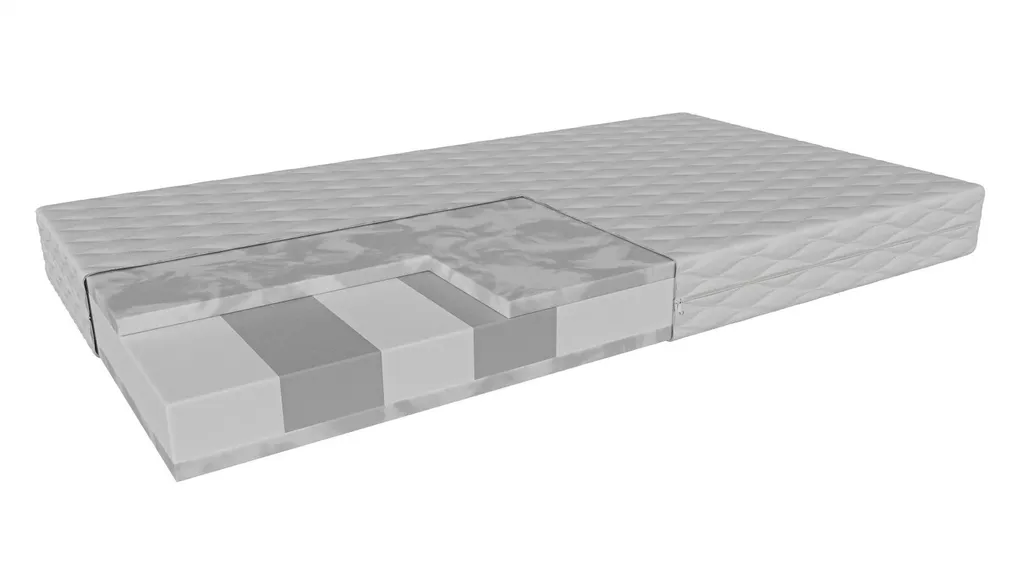 Kindermatratze Tarent (80x140cm) Hochflexibler Schaum HR, Mittelhart H3, Abnehmbare Antiallergische Abdeckung 1 Kindermatratze Tarent (80x140cm) Hochflexibler Schaum HR, Mittelhart H3, Abnehmbare Antiallergische Abdeckung