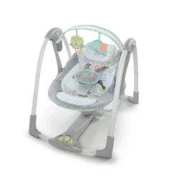 Ingenuity Swing ’n Go Portable Swing™ – Hugs & Hoots™ Schaukel; 10247
