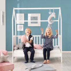 Roba Hausbett 70 X 140 Cm, Kombi-Kinderbett In Hausoptik, Weiß, 3-fach Verstellbar, Schlupfstäbe, Umbaubar Zum Juniorbett 13 Roba Hausbett 70 X 140 Cm, Kombi-Kinderbett In Hausoptik, Weiß, 3-fach Verstellbar, Schlupfstäbe, Umbaubar Zum Juniorbett -Babyprodukte Geschäft f4742afab8831db69b915a4d128af4e1