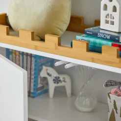 SoBuy KMB44-W Kinder Kommode Kinderregal Bücherregal Spielzeugregal Kinderschrank Kinderzimmerregal BHT Ca.: 86x87x30cm -Babyprodukte Geschäft f58f113feb75bb96b33d8614c5a28146