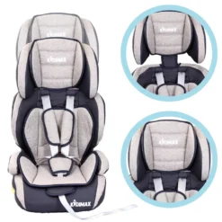 Kidimax Autokindersitz Autositz Kinderautositz 9-36 Kg 1+2+3 ECE, Grau -Babyprodukte Geschäft f677e1594f153449852b58a957385482