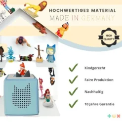 TUX Regal Haus Für 42 Tonies Und Toniebox - Magnetisches Wandregal Für Toniefiguren -Babyprodukte Geschäft f7ce9c12de83f9894d58d798748ba526