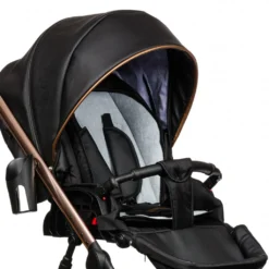 FX Kombi Kinderwagen 3 In 1 - Komplettset - Mit Gelreifen - "BLACK MAGIC" - Schwarz -Babyprodukte Geschäft f9594c18026b74c9301302c310a3879a