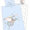 Disney Dumbo Baby Bettwäsche 40x60 + 100x135 Cm 100% Baumwolle