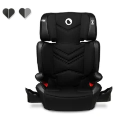 Lionelo Hugo Kindersitz Autokindersitz 15-36kg ISOFIX Sitzerhöhung Schwarz