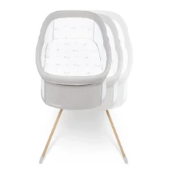 LIONELO Malin Evo Kinderbett, Babywiege, Reisebett Für Babys Mit Matratze, Kinderreisebett, Reisegitterbett, Von 0 Bis 9 Kg, Vordach, Moskitonetz, Klappbar, Schaukelsystem, Liegeverstellung, Schnelle Montage, Reisetasche, Leicht -Babyprodukte Geschäft ff61b7d32f16cb797ff9660d28c61fce